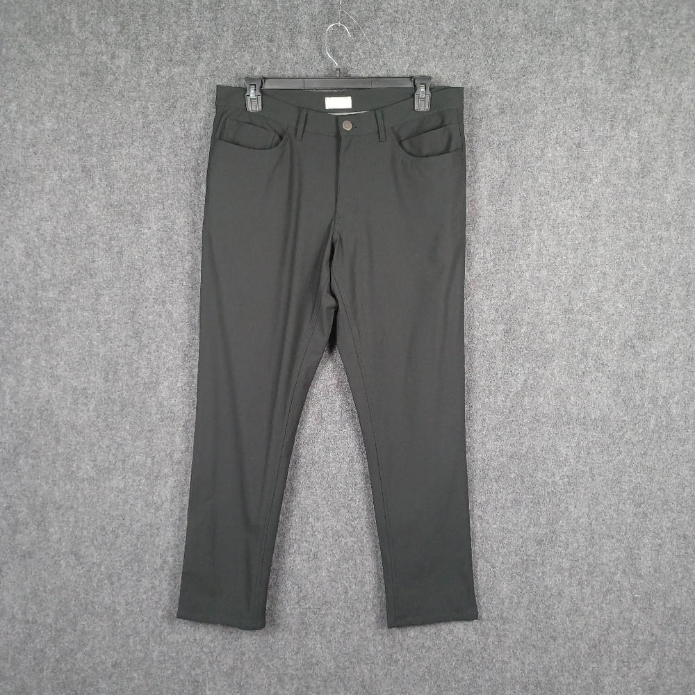 Hickey Freeman Black Performance Golf Pant Size 35 X32